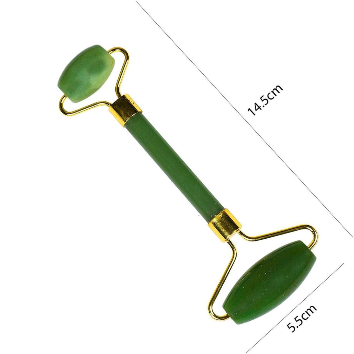 Rodillo de cuarzo/jade facial