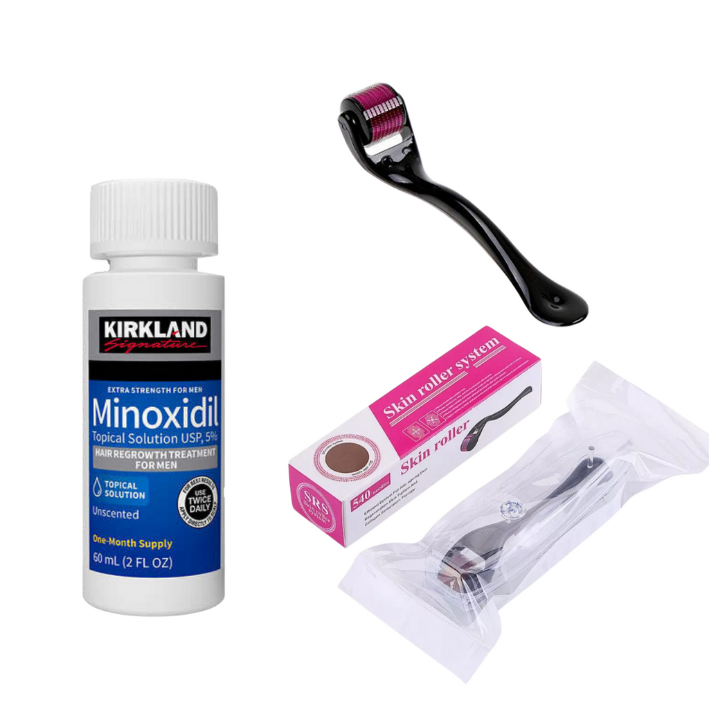 Minoxidil 5% + Dermaroller