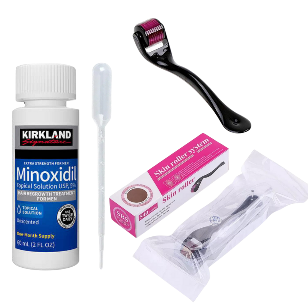 Minoxidil 5% + Dermaroller