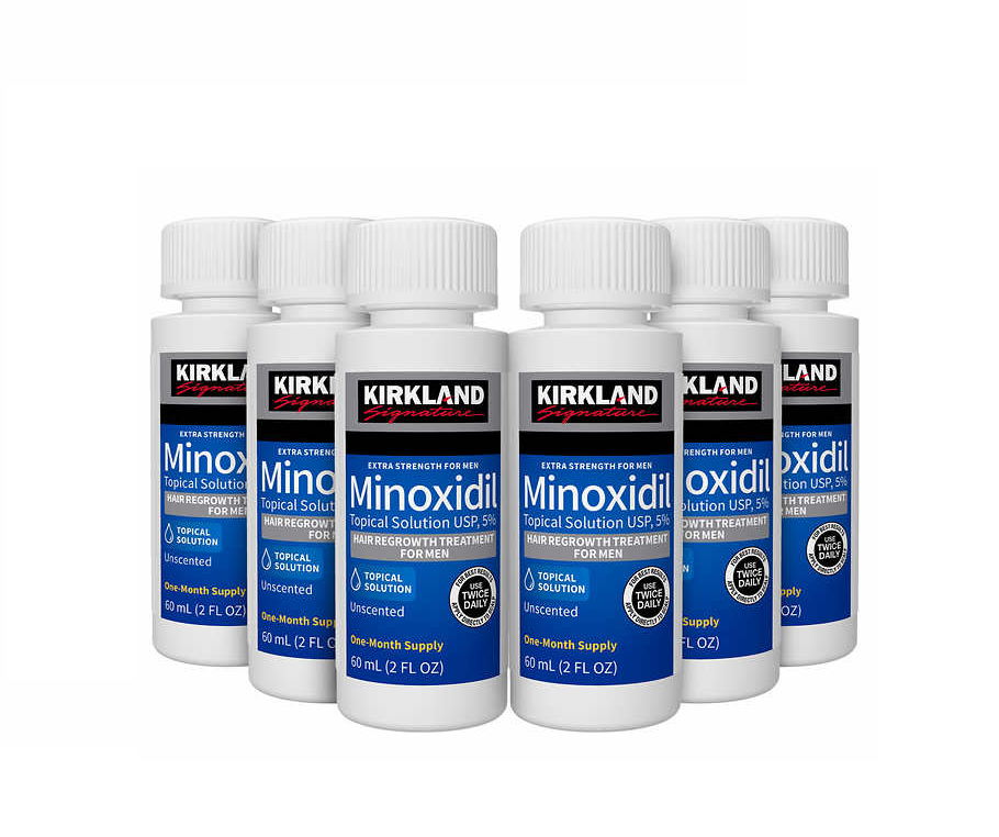Minoxidil 5% + Dermaroller